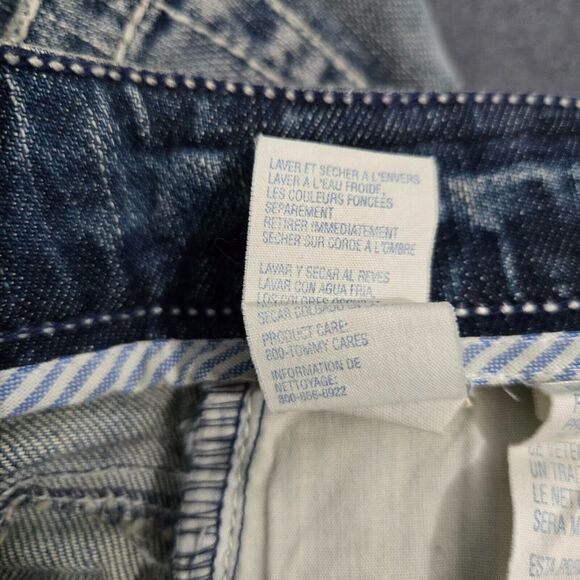 Tommy Hilfiger Women 12 American Hope Bootcut Mid Rise Jeans Y2K - Picture 12 of 16